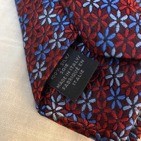 Saks Fifth Avenue Black Label Silk Floral Tie - Picture 5 of 5